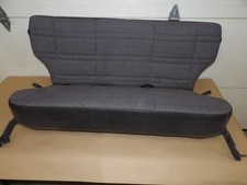 Jeep Cherokee Sport Xj Agate Gray Cloth Lower Upper Back Seat Folding 1997-2001