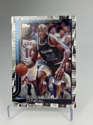 2025-26 Topps NBA Shaquille O'Neal #160 Tip Off Net Foil Orlando Magic Card