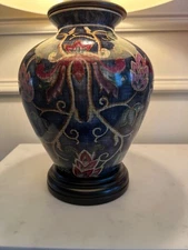 VINTAGE Fredrick Cooper CHINOISERIE PORCELAIN HAND PAINTED TABLE LAMP