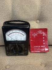 Triplett Model 630-A Electric Volt-Ohm-Milliammeter Tester Vintage