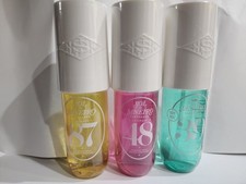Lot Of 3 Sol de Janeiro Cheirosa Perfume Mist 87, 48  39 3oz/90ml.New/Sealed