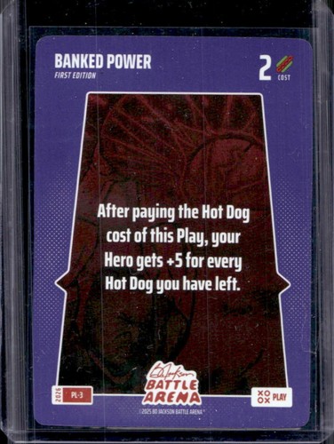 2026 Bo Jackson Battle Arena Griffey Banked Power Plays #PL-3