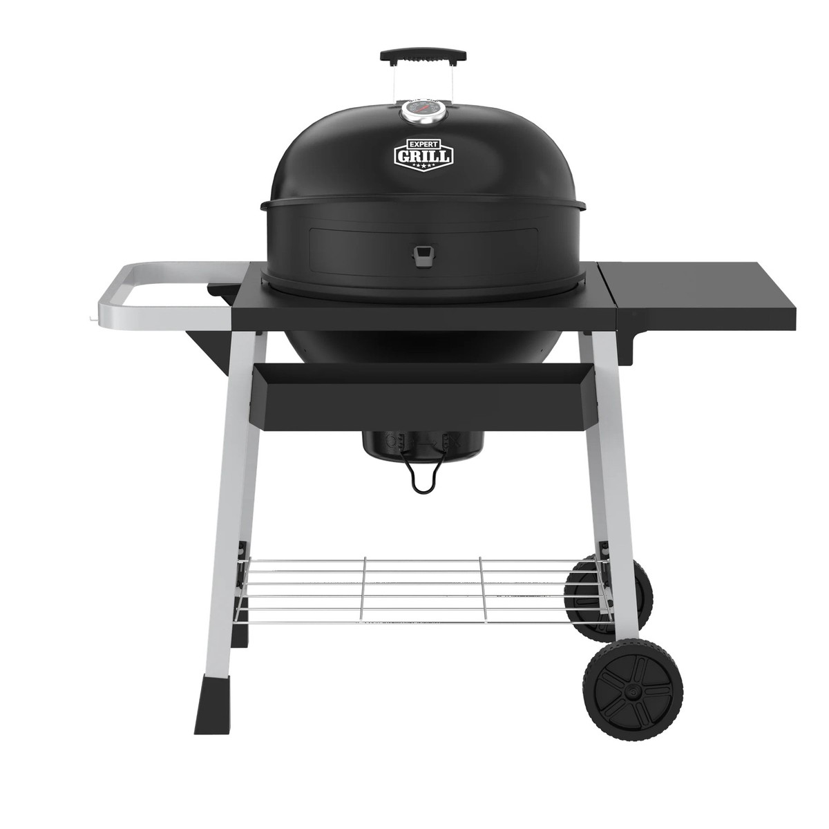 Expert Grill Kettle Cart With Pizza Accessories & Warming Rack