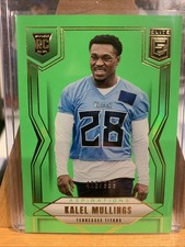 Kalel Mullings 2025 Donruss Elite - Rookie #146 Lime Green /999 Titans