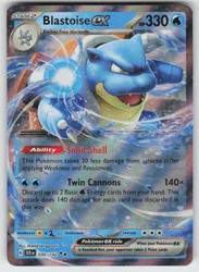 Blastoise ex 030/142 SV07: Stellar Crown