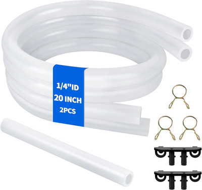 Ice Maker Drain Tube Fit for GE 2.0, Water Line Replacement for Original GE Opal