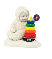 Department 56 Snowbabies Rock A Stack Fisher Price Statue 4038112 New Rare H