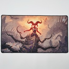 Alfombra de juego firmada Ultra Pro Sheoldred The Apocalypse Chris Rahn Magic MTG TCG rara