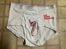 Vintage 60s 70s Fruit of the Loom Men's White Briefs Underwear L 42-44 Custom