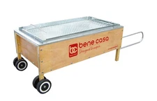 Bene Casa Caja Asadora Roasting Box, 100LB Capacity, Outdoor Roasting Box