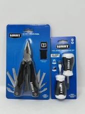 HART 16-In-1 Multi-Tool & 2pc Stubby Magnetic Tip Phillips/Slotted Screwdrivers
