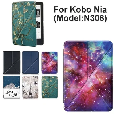 Magnetic E-Reader Case 6 inch Protective Shell for Rakuten Kobo Nia N306