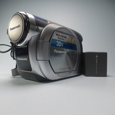 Panasonic VDR-D100 Handheld DVD-RW Camcorder Silver Tested