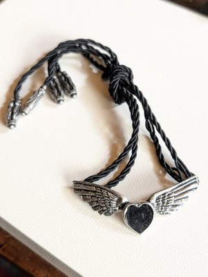 Alchemy Halskette von 2005 - Wing Heart - Fantasy Herzkette Anhänger Armband 
