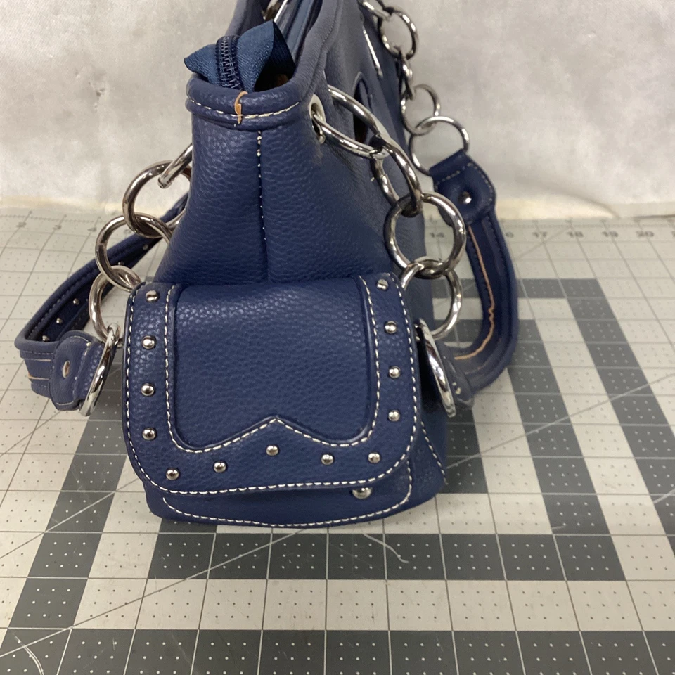 Bolso de mano MONTANA WEST con bandera del orgullo americano tachuelas y cristales oculto Foto 3 de 4