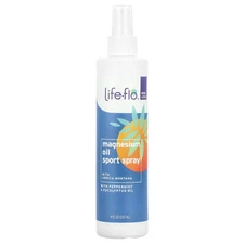 Life Flo Health Magnesium Oil Sport Spray 8 fl oz 237 ml Not Tested on Animals