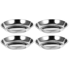 Smooth Surface Stainless Steel Pet Food Bowl Comfortable Puppy Feeder
