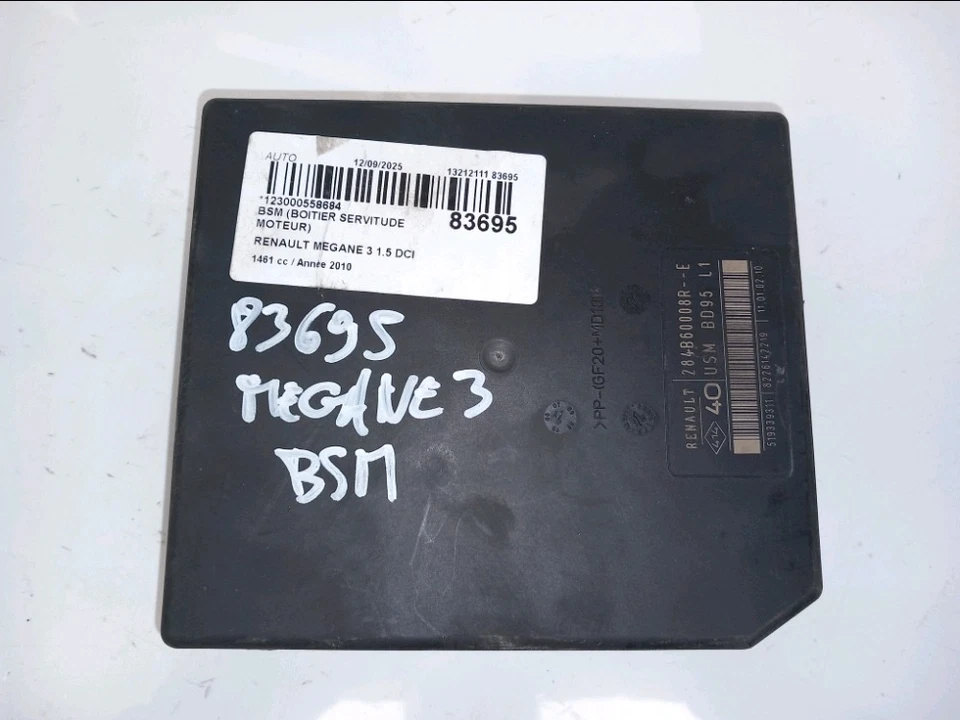 CENTRALINA INIEZIONE BSM Renault Megane III Grandtour (KZ) 2010 284B69854R - Immagine 2 di 3