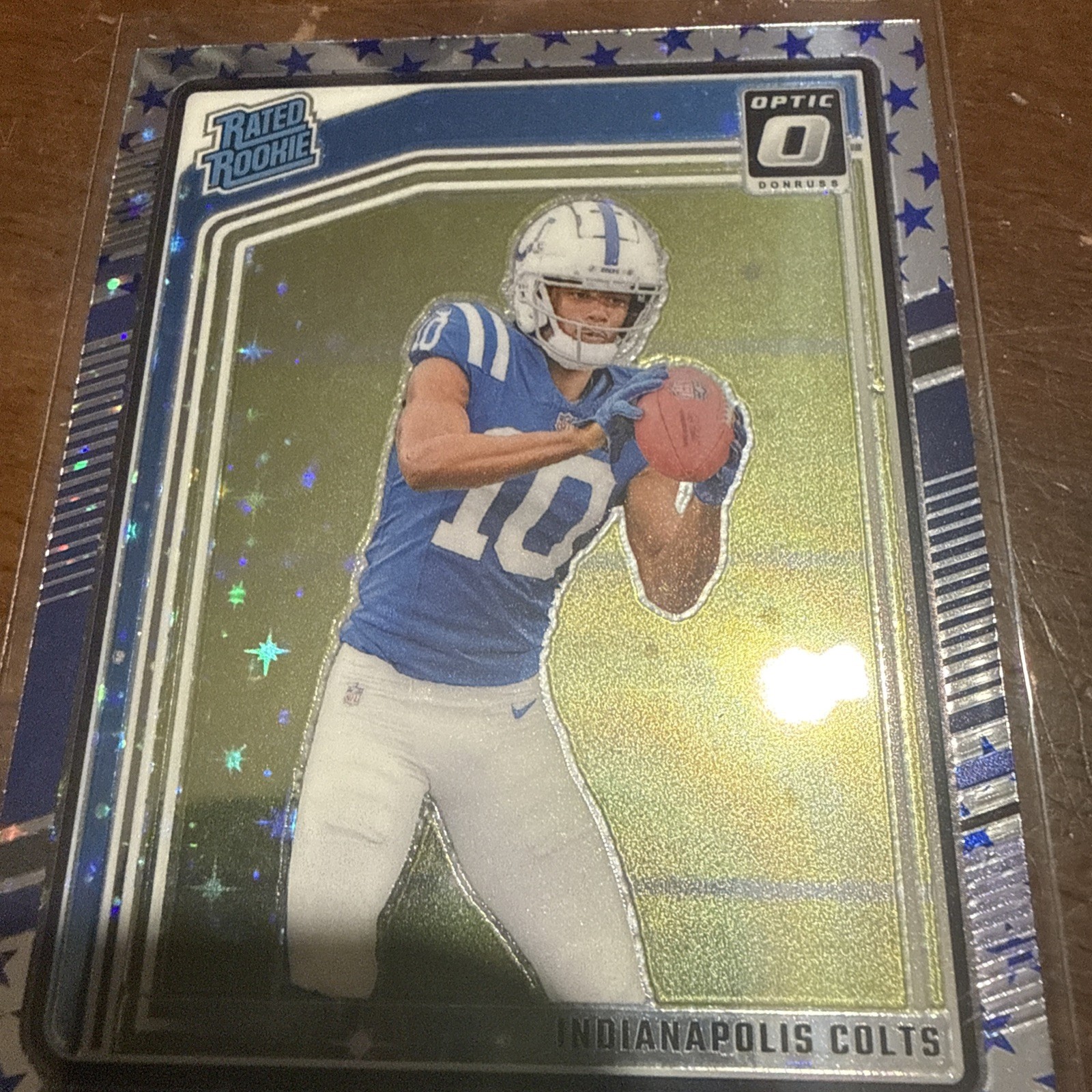 2024 Donruss Optic Adonai Mitchell Stars Rated Rookie #203 Colts