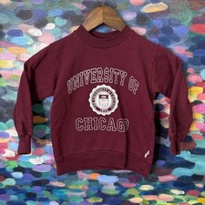 Vintage toddler university of Chicago crewneck sweatshirt Size YXS 5