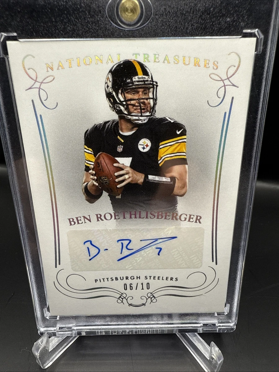 Panini Ben Roethlisberger Football Autographed Sports Trading