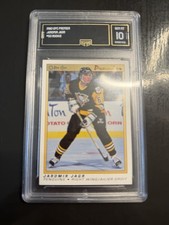 1990-91 OPC Premier #50 Jaromir Jagr RC | GMA Graded GEM MINT 10
