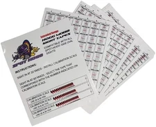 Archery - Extended Range  Sight Tape/Yardage Tapes