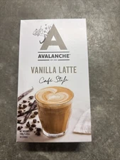 AVALANCHE Cafe Style coffee VANILLA LATTE Made in New Zealand Exp 9/2026