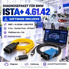 Für BMW ENET K+DCAN komp. ISTA+ 4.61.42 Full USB E/F/G/I SERIES INPA ESYS 2026