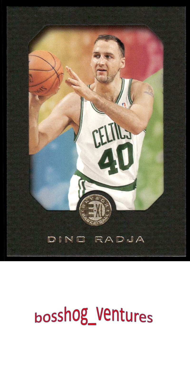1995-96 SkyBox E-XL Dino Radja #5 Boston Celtics