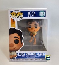 Funko Pop LUCA PAGO (LAND) #1053 Animación Disney NUEVO Vinilo Figura Protector