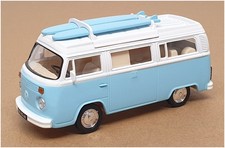 Norev 1/43 Scale Diecast 841100 - Volkswagen T2 Combi - Lt Blue/White