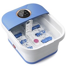 ALLJOY Collapsible Foot Spa Bath Massager with Heat, Remote Control