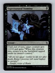 Supernatural Stamina 111/269 Amonkhet Foil