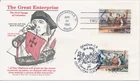 #2620-23 1st Voyages of Columbus Joint Issue Italy GAMM cachet First Day covers