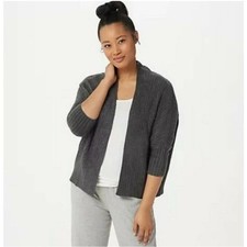 Barefoot Dreams CozyChic Lite Ribbed Shrug br Cardigan Sweater Size 2X
