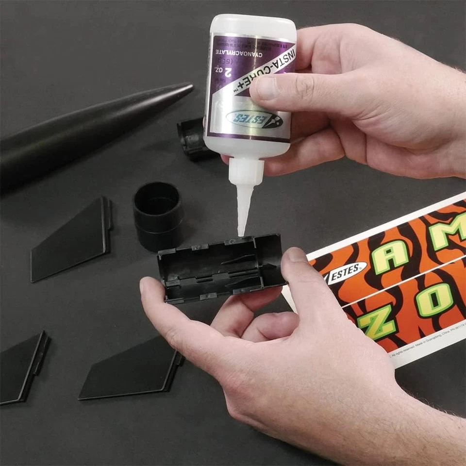 Estes Tandem-X Launch Set (Amazon and Crossfire ISX) Orange, 30 inch (US IMPORT) - Image 3 of 4