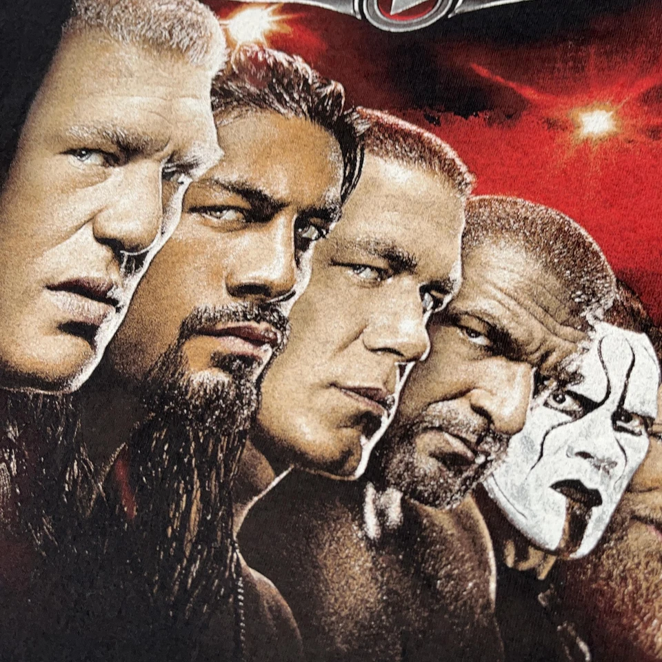 WWE WrestleMania Shirt Mens 3XL Wrestling Roman Reigns John Cena Brock Lesnar - Image 3 of 4