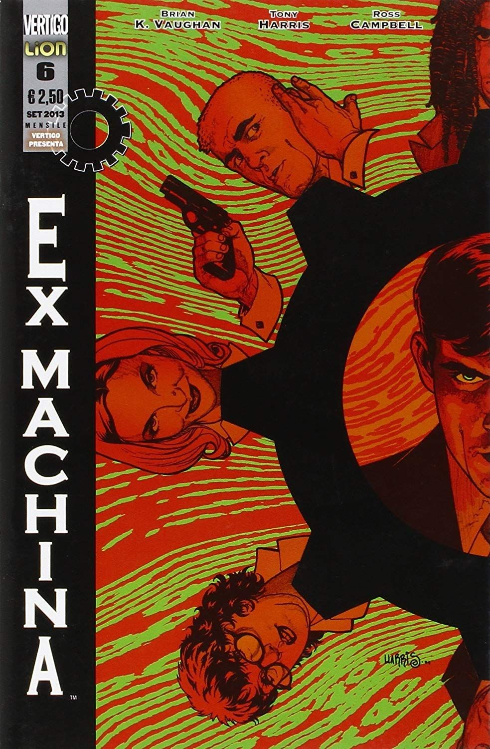 Ex Machina 6 (Vertigo Presenta 6) - Vaughan/Harris/Campbell - RW Lion - A27 - Immagine 2