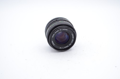 #ad Canon 50mm F 1.8 FD Mount Lens {52} Without Caps Parts Repair $25.00