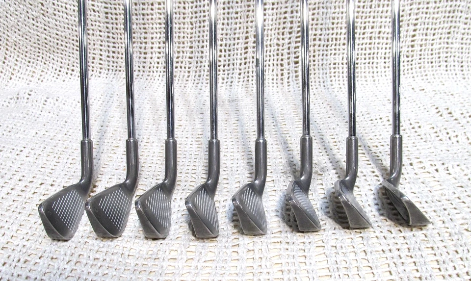 Juego de 8 piezas de hierro MaxFli TOUR LTD punto negro (3 - PW) diestro ~ varillas de acero rígidas flexibles Foto 4 de 4