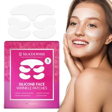 Silicone Face and Forehead Wrinkle Patches: Facial Wrinkle Patch for overnight a