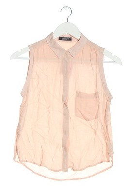MANGO BASICS Blusentop Damen Top Gr. DE 34 pink Casual-Look