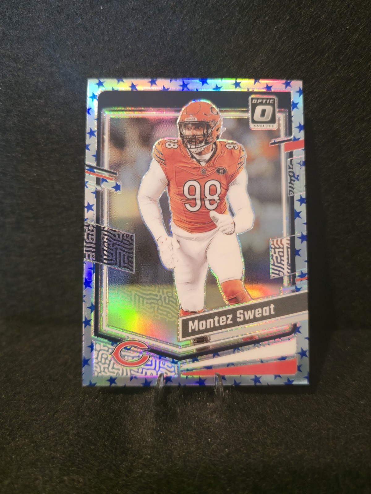 2023 Panini Donruss Optic - Montez Sweat #197 Stars Prizm Bears