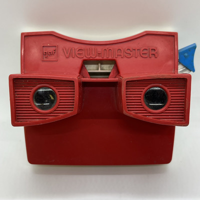 GAF View Master Vintage 1960s-70s Red & White Works Great
