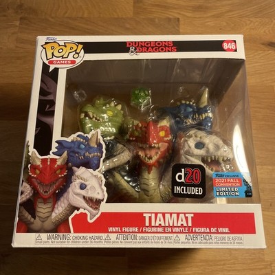 TIAMAT #846 Funko Pop! Dungeons & Dragons 2021 NYCC LIMITED EDITION US STICKER