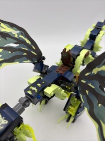 Lego Ninjago Attack Of The Morro Dragon Dragon Only Near Complete (70736)