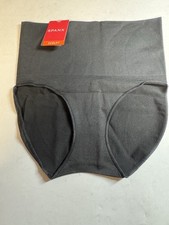 Spanx by Sara Blakely Size MED Tan Seamless Sculpt Everyday Shaping Pantie BLACK