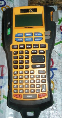 #ad #ad DYMO Rhino 5200 Industrial Label Maker Line in print see picture $89.95