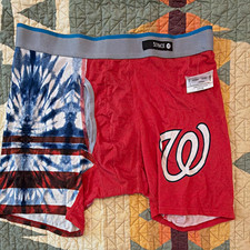 Stance The Basilone Mens Boxer Brief Underwear M Red Mlb Washington Nationals